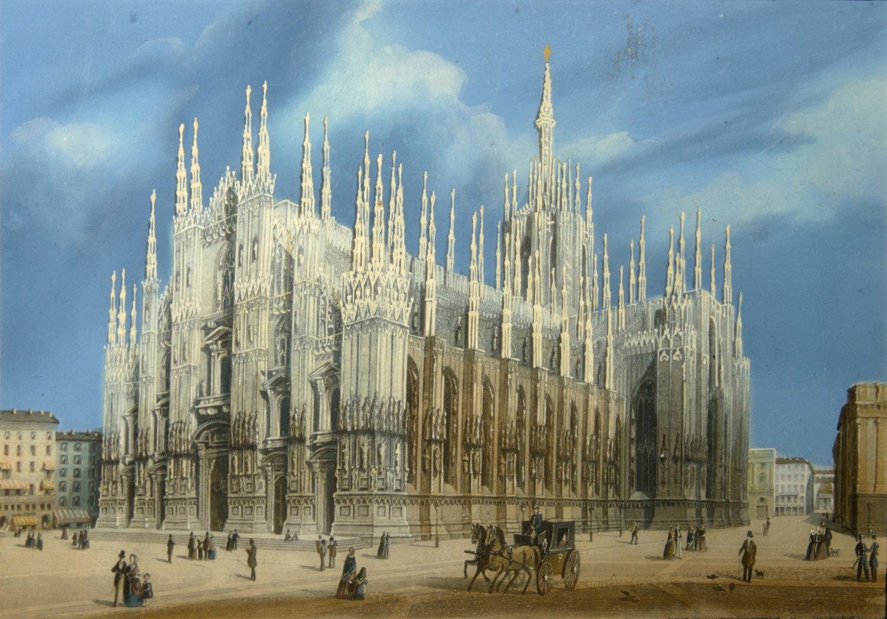 Milánói dóm, 1860-as évek alkotó: Unbekannt