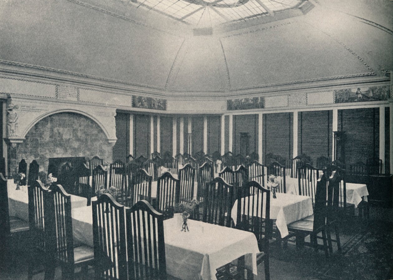 A Morris szoba a Clarion Caféban, Manchester, 1911 alkotó: Unbekannt