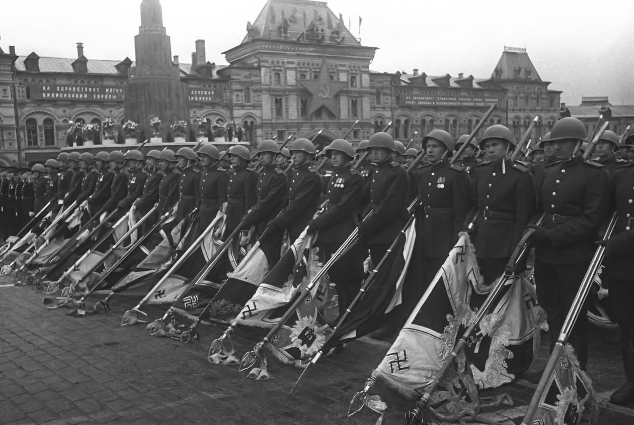 Moszkvai győzelmi parádé, 1945. június 24 alkotó: Unbekannt