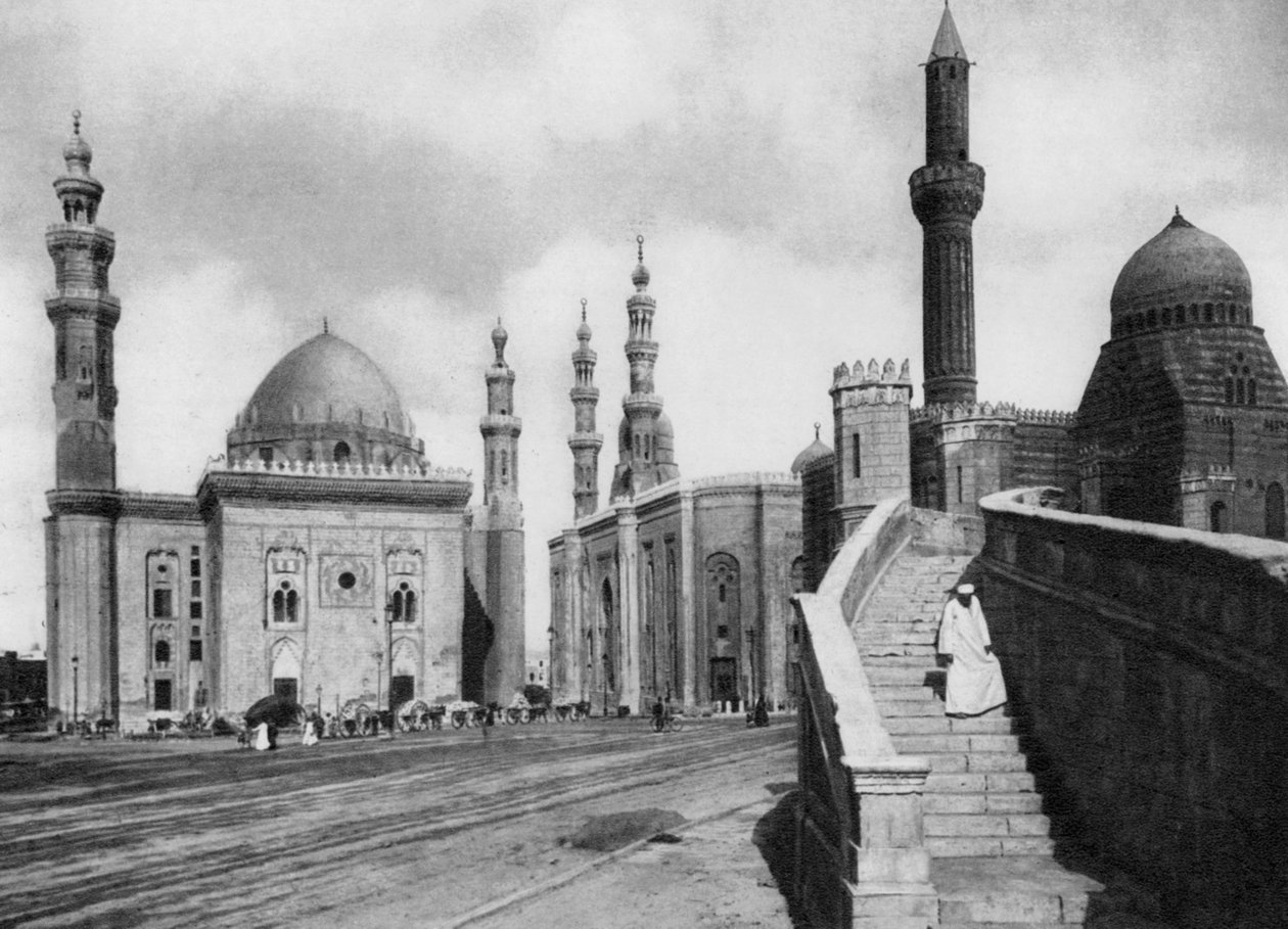 Hasszán szultán és El Rufai mecsetei, Kairó, Egyiptom, 1920-as évek alkotó: Unbekannt