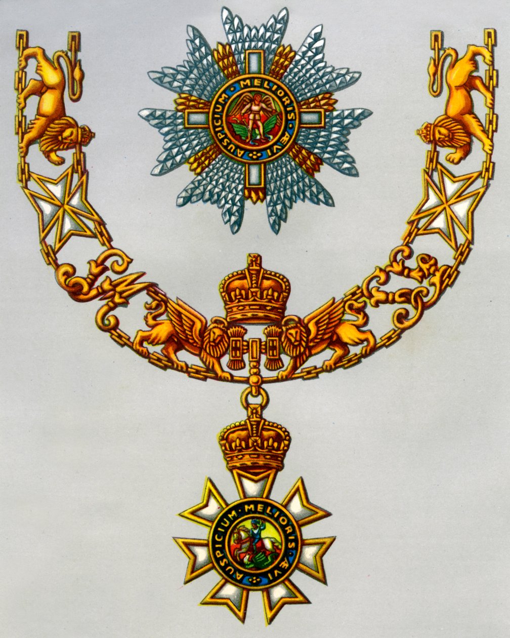 A legkiválóbb Szent Mihály és Szent György Rend, 1941 alkotó: Unbekannt