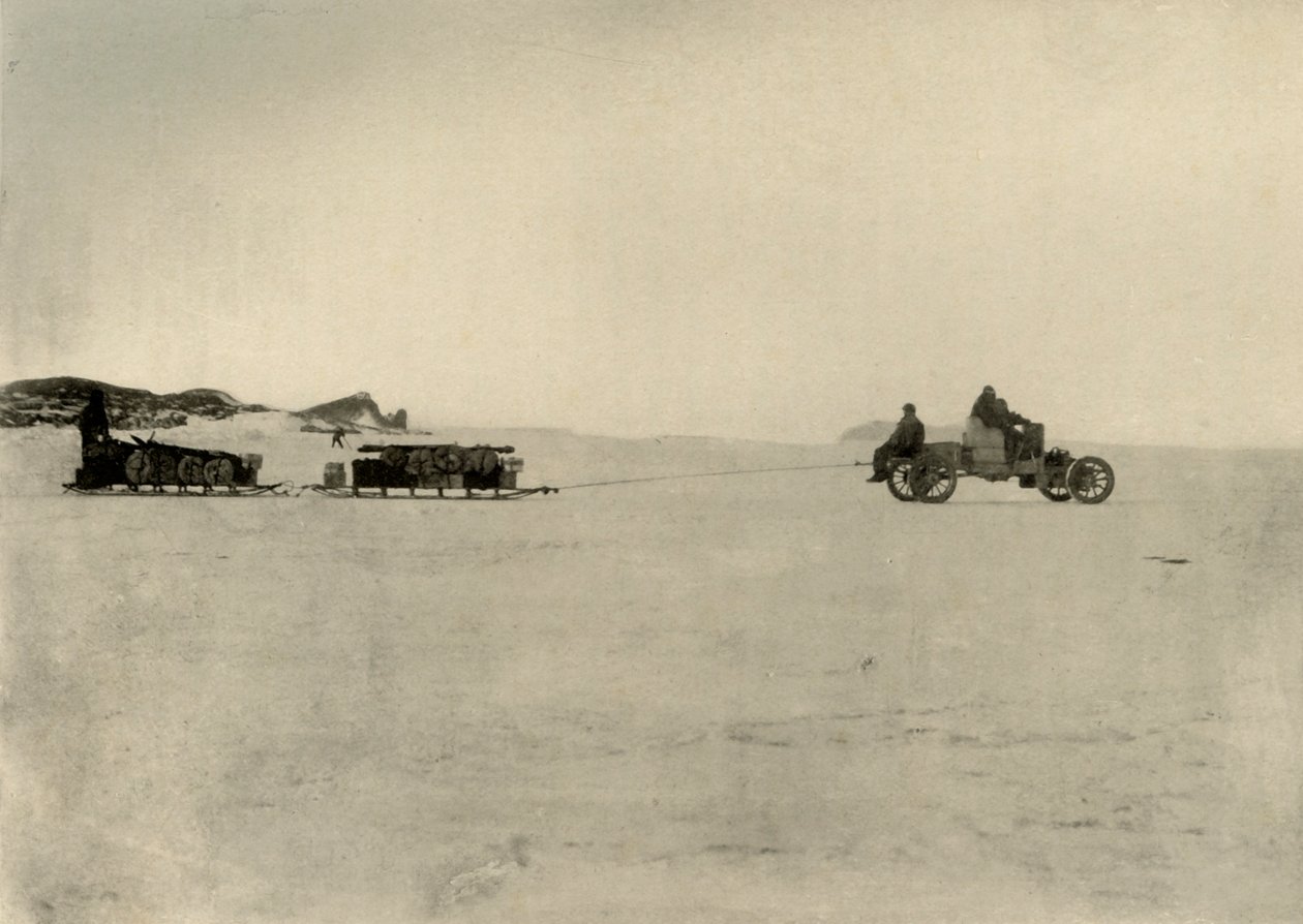 A depó motorszállító üzletei, 1909 alkotó: Unbekannt