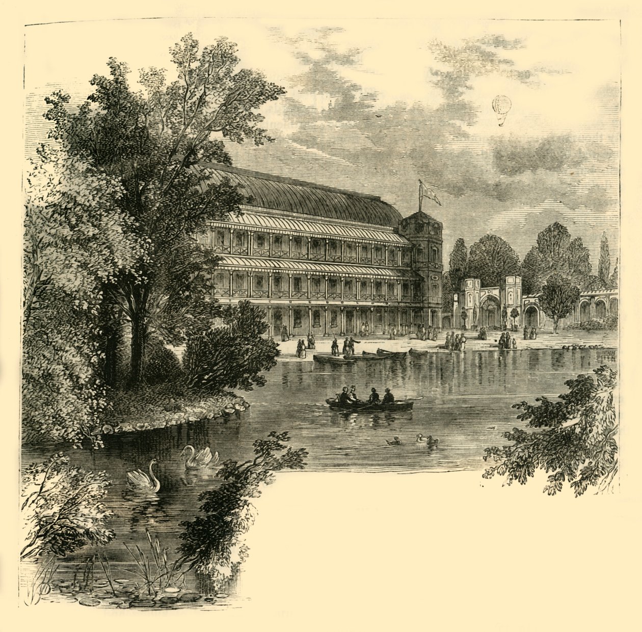 The Music Hall, Surrey Gardens, 1878. alkotó: Unbekannt