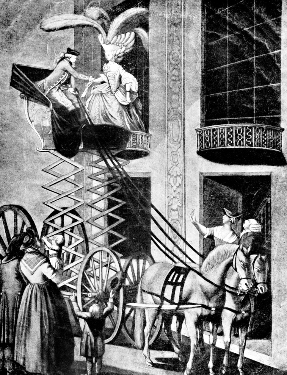 Az újmódi Phaeton, 1776 alkotó: Unbekannt