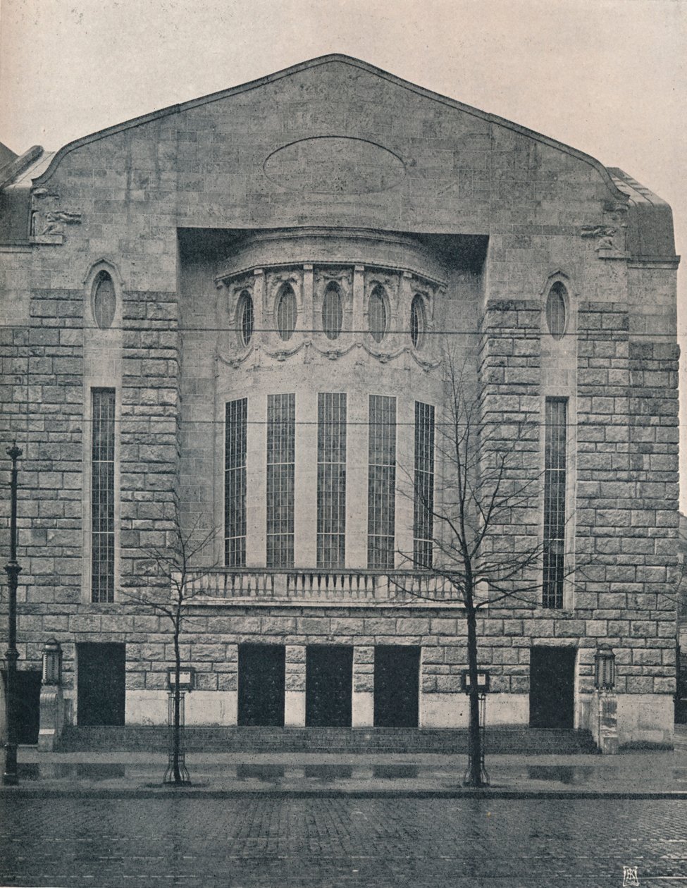 Az Új Hebbel Színház, Berlin, 1908 alkotó: Unbekannt