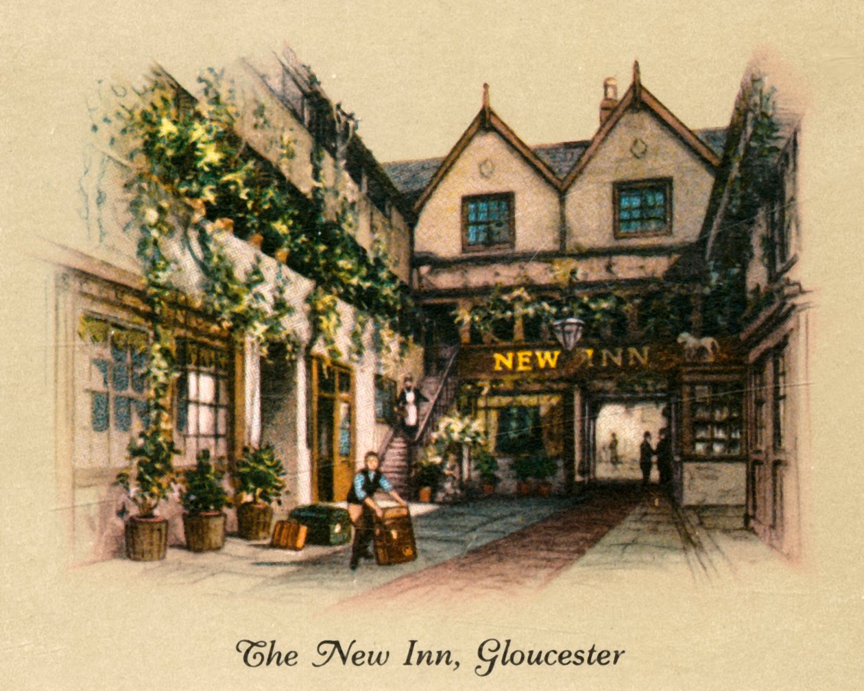 The New Inn, Gloucester, 1936. alkotó: Unbekannt