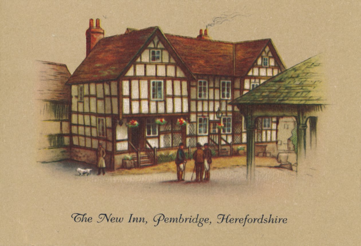 The New Inn, Penbridge, Herefordshire, 1939 alkotó: Unbekannt
