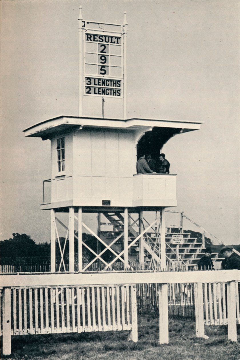 The New Judges Box, Kempton Park, 1940 alkotó: Unbekannt