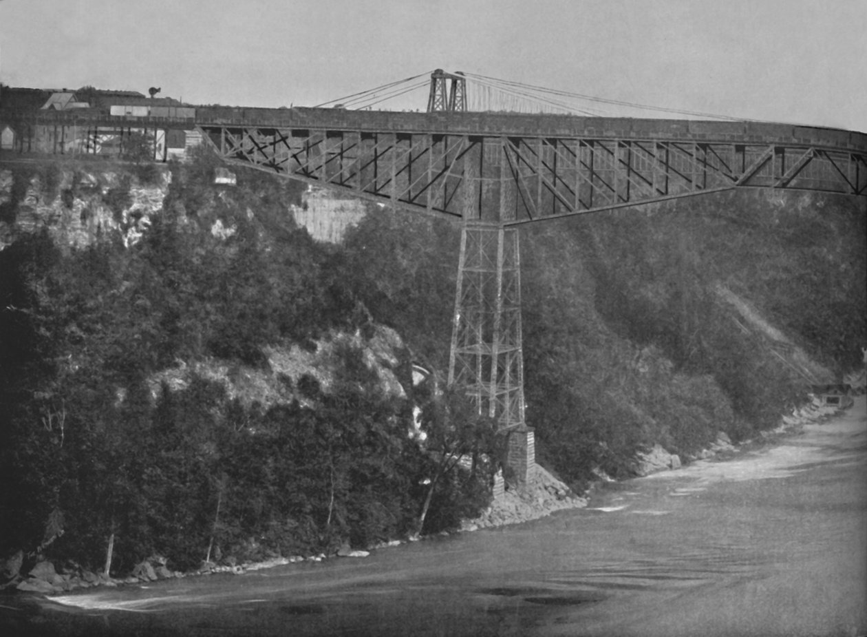 A Niagara konzolos híd, 19. század alkotó: Unbekannt