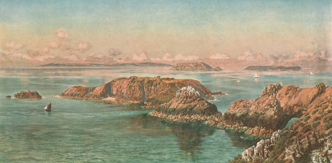 A Norman-szigetek Csatorna-szigetei, 1885, c1902. alkotó: Unbekannt