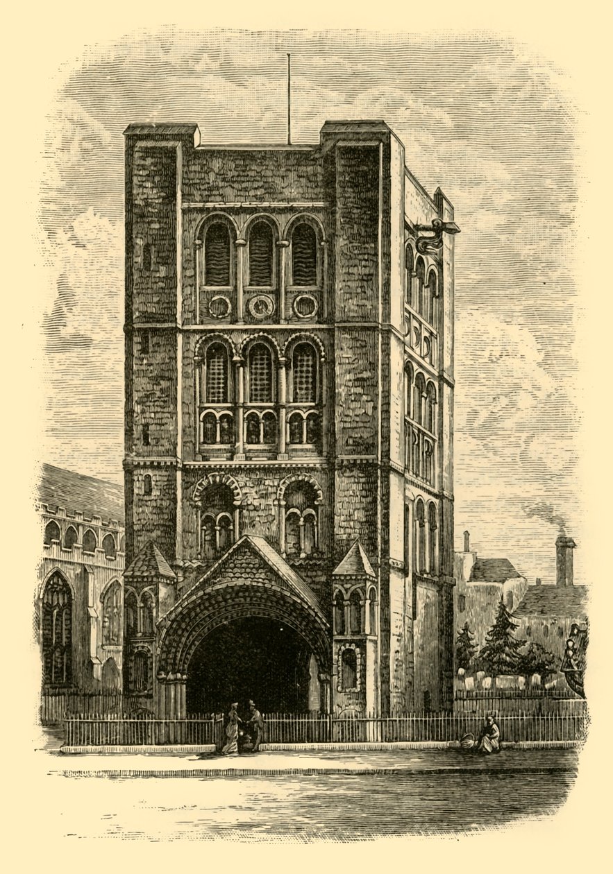 A Norman-torony, 1898. alkotó: Unbekannt