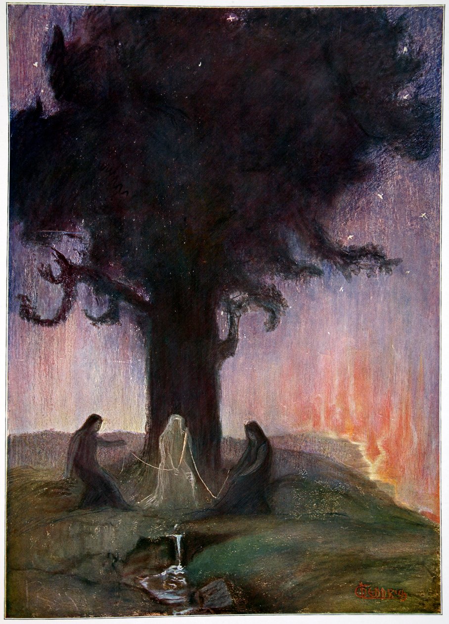 "The Norns", 1906 alkotó: Unbekannt