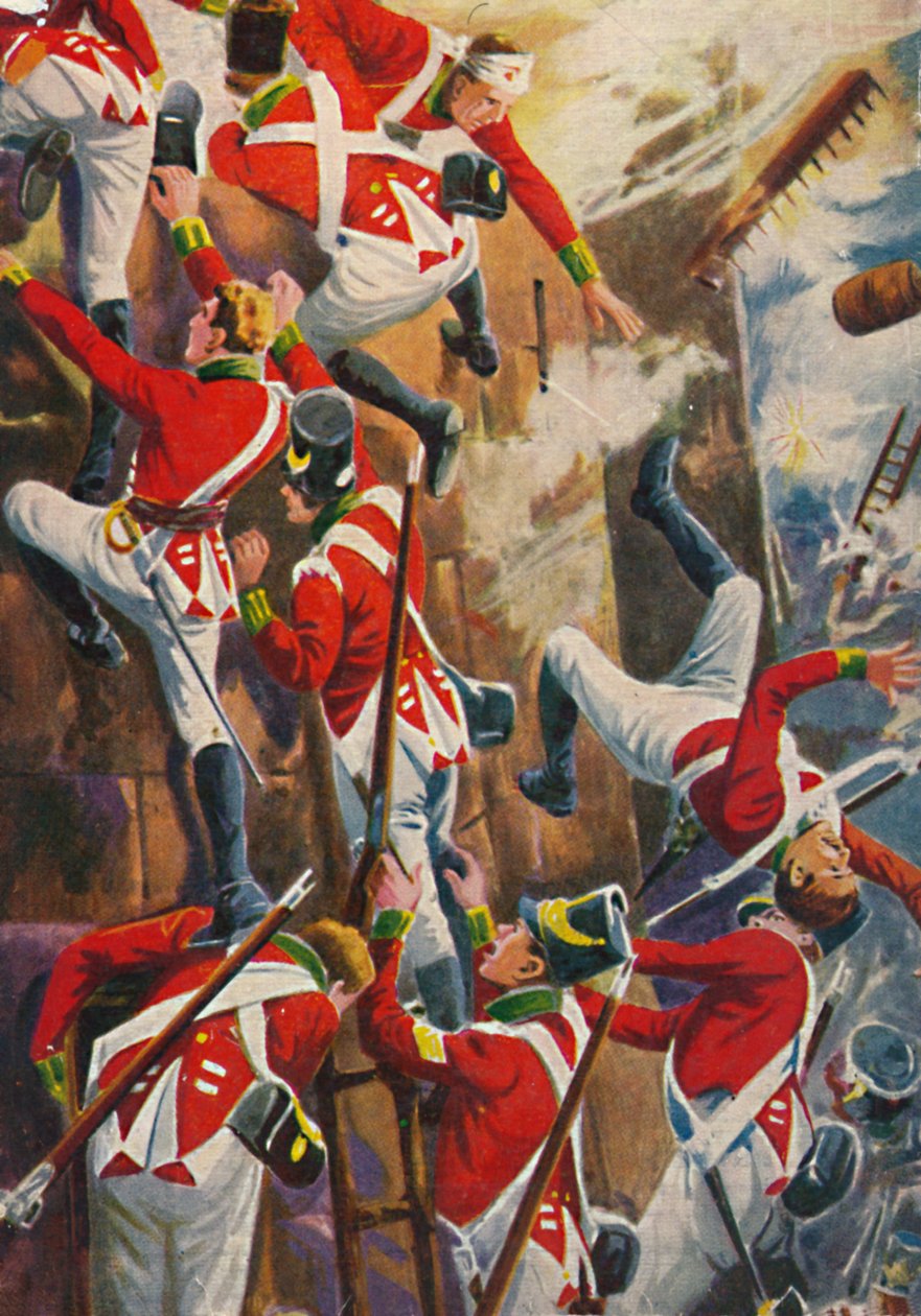A Northumberland Fusiliers. San Vincente sáncainak lerohanása, 1939 alkotó: Unbekannt