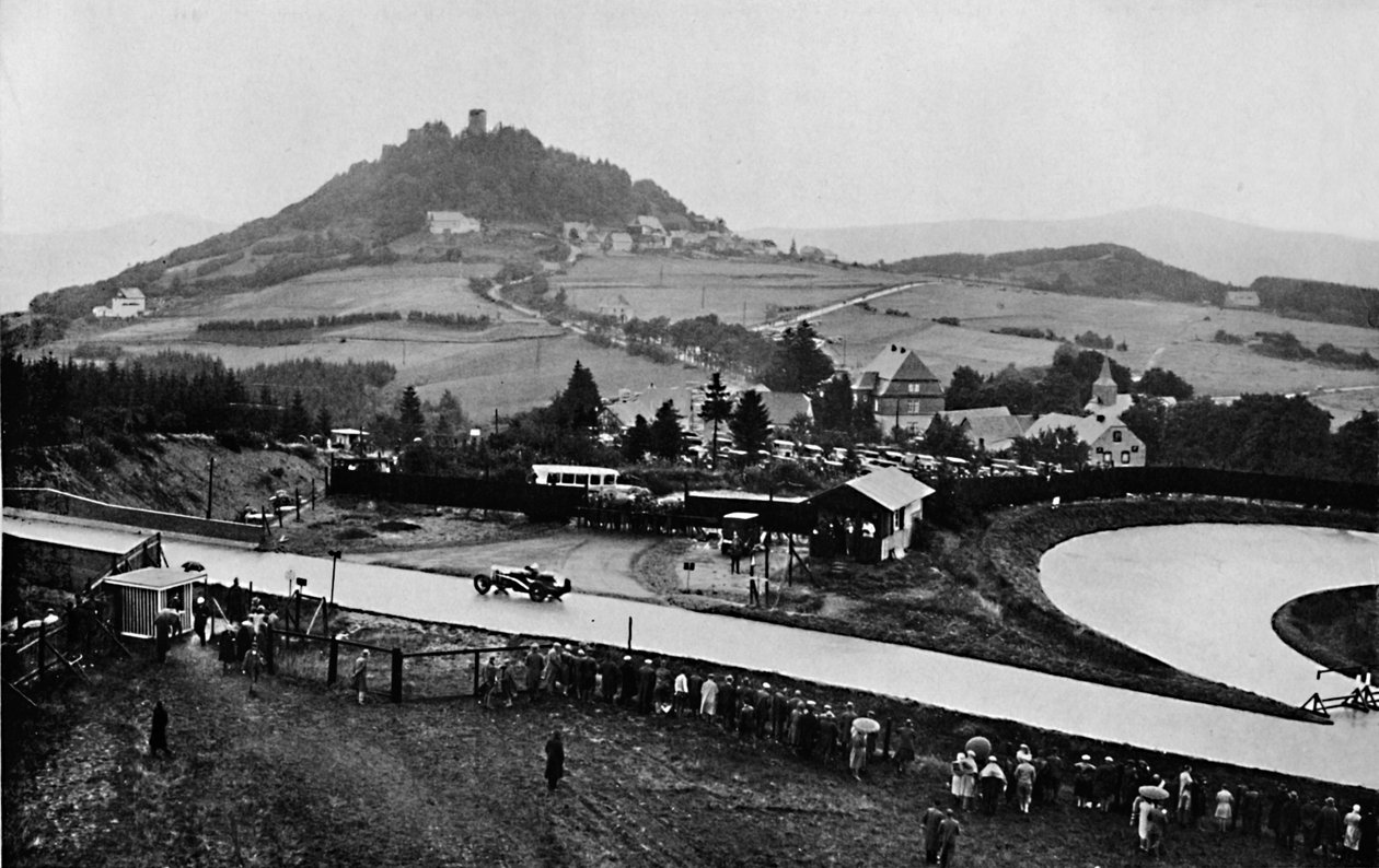 A Nürburgi Gyűrű, Eifel-hegység, Németország, 1937 alkotó: Unbekannt