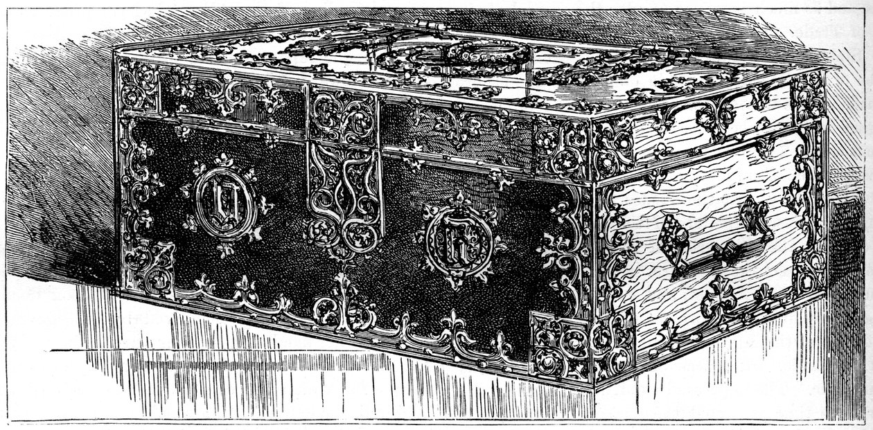 The Oath Box, House of Commons, Westminster, London, 19. század alkotó: Unbekannt