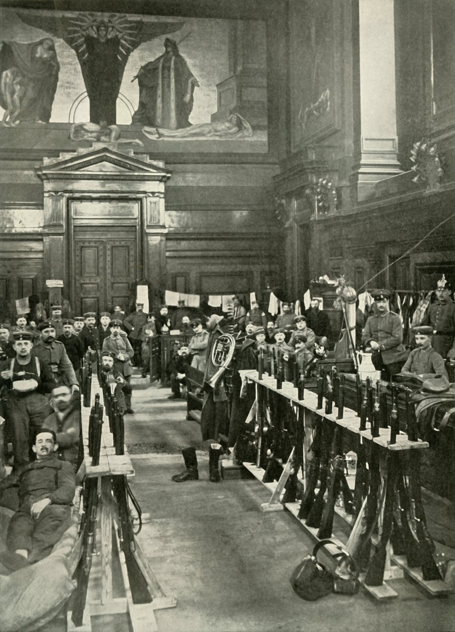 Brüsszel megszállása, 1914, 1919. alkotó: Unbekannt