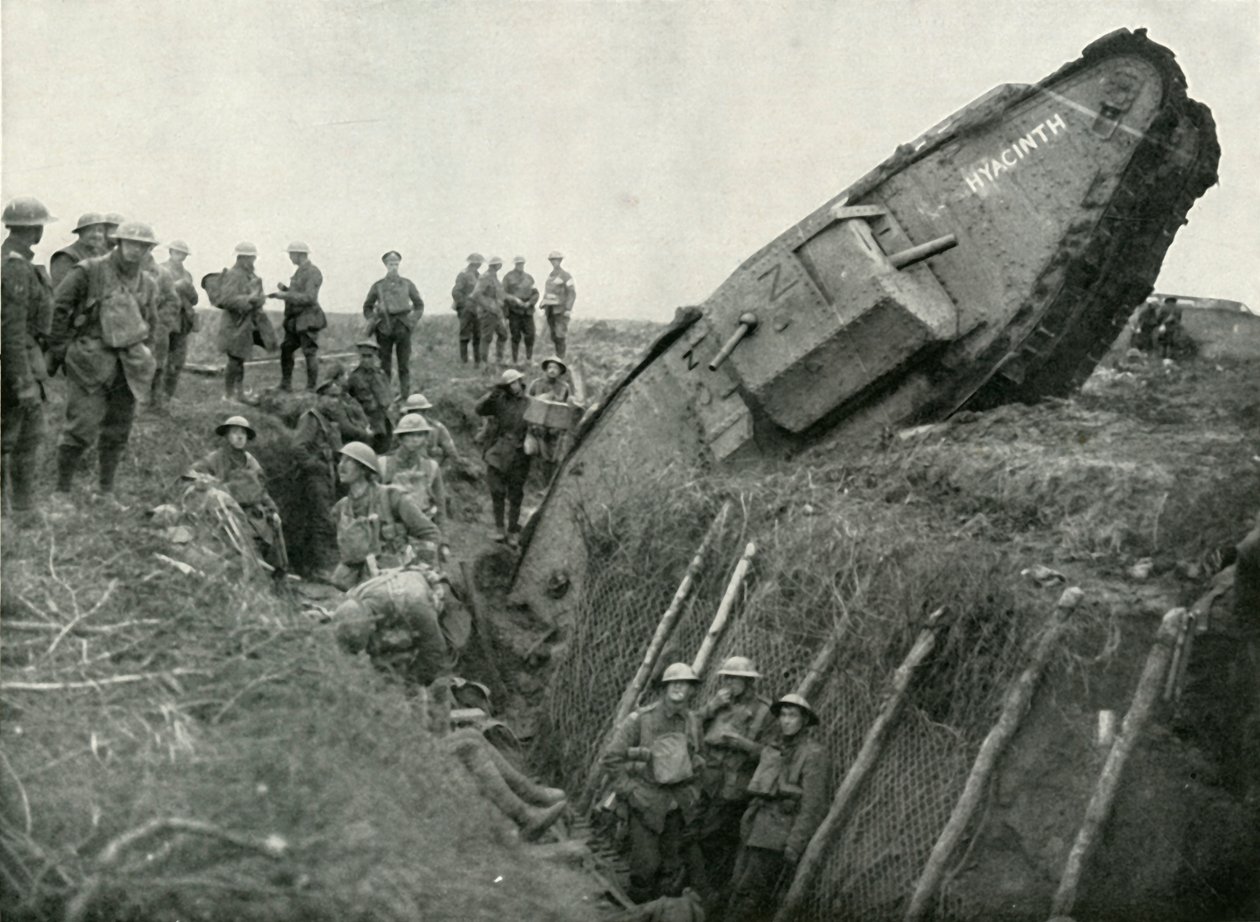 Az offenzíva a Cambrai Fronton, 1917. november, 1919. alkotó: Unbekannt