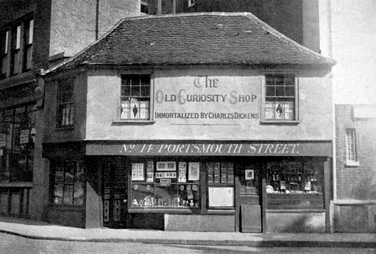 The Old Curiosity Shop, 13 Portsmouth Street, Kingsway, London, 1920 alkotó: Unbekannt