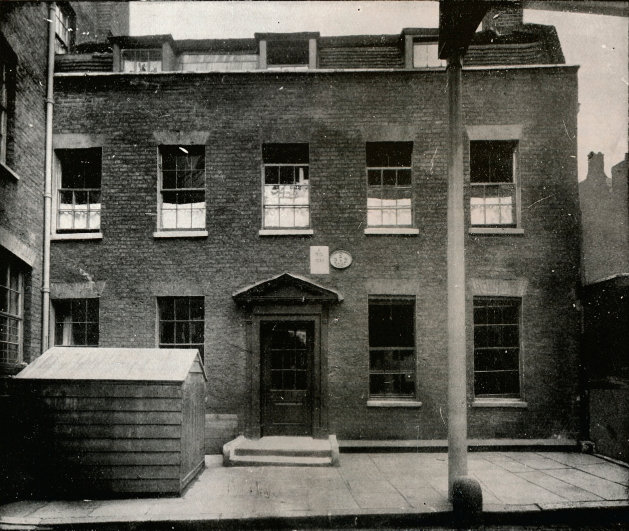 A régi parasztház a Tottenham Court Roadon, 1913 alkotó: Unbekannt