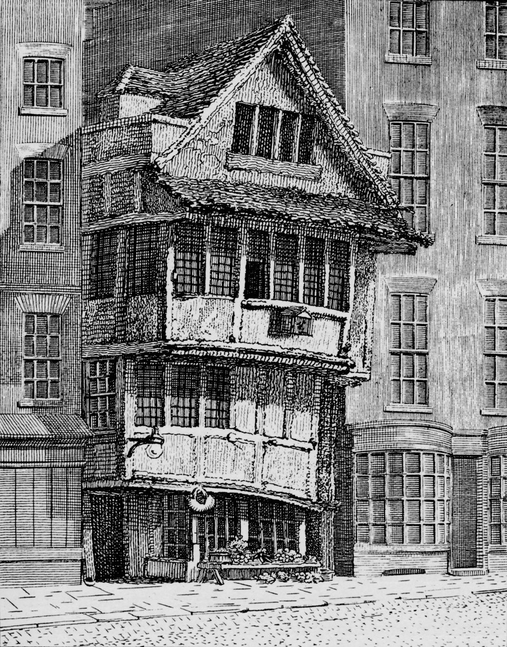 The Old Fountain in the Minories, City of London, 1798 1906 alkotó: Unbekannt