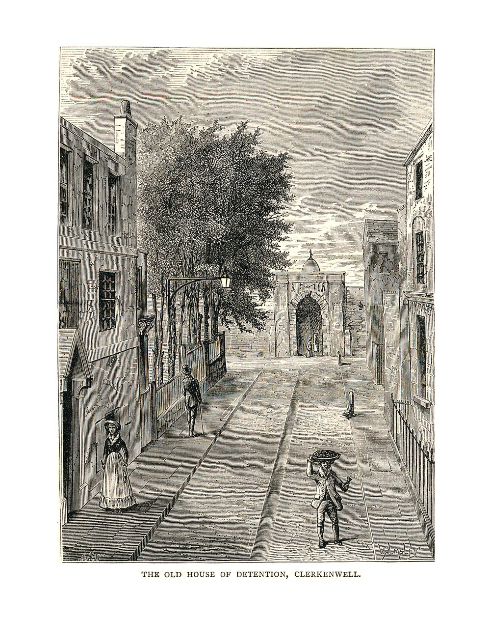 A régi börtönház, 1878 alkotó: Unbekannt