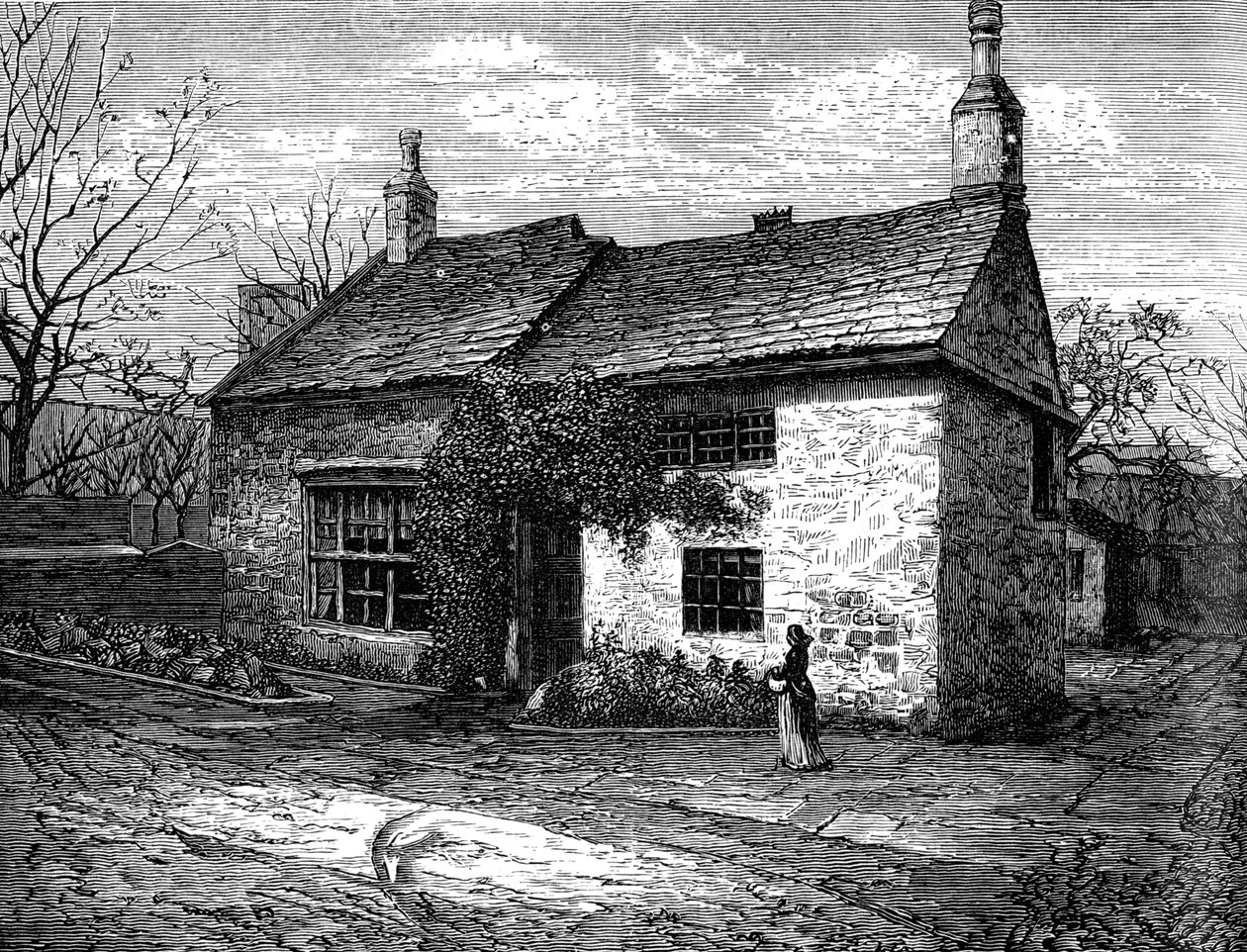 The Old Manor-House, Morley, Leeds, West Yorkshire, Sir Titus Salt szülőhelye, 1880 alkotó: Unbekannt