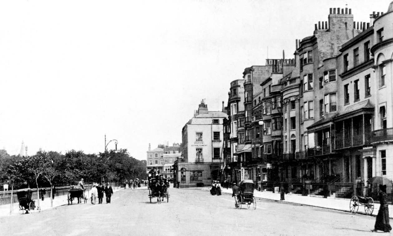 The Old Steine, Brighton, Sussex, 1906 alkotó: Unbekannt