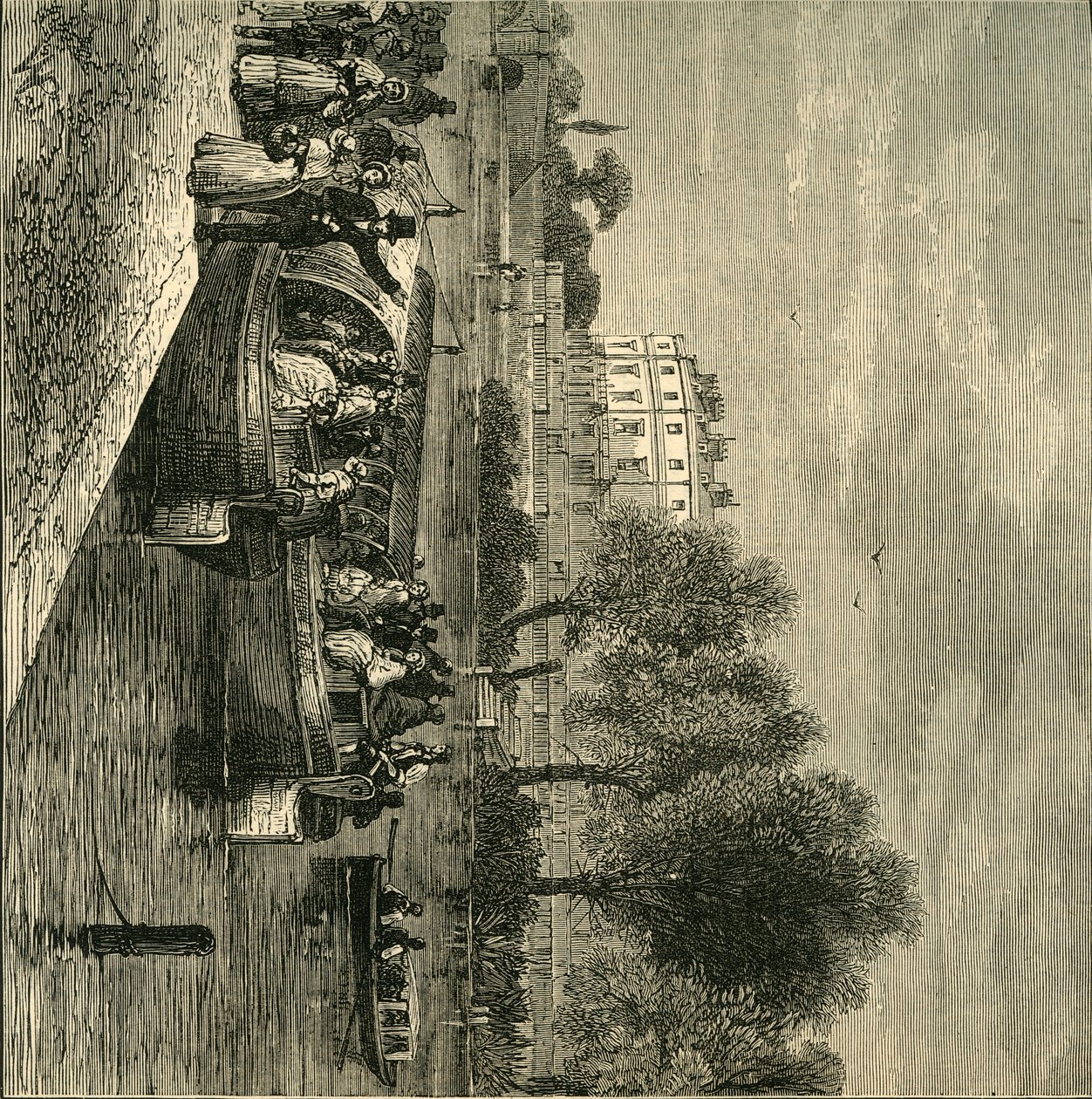 A Paddington-csatorna, 1840, c1876. alkotó: Unbekannt