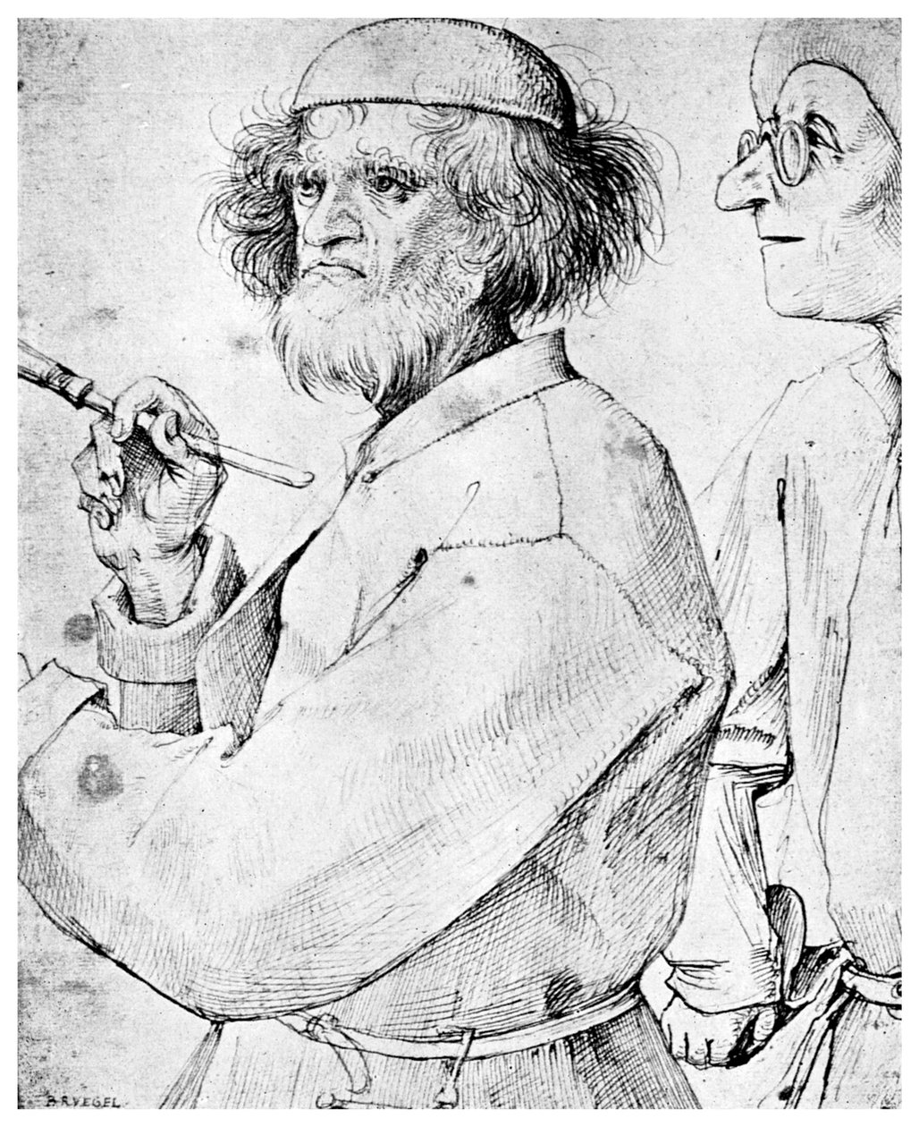 A festő és a műértő, c1565 1956 alkotó: Unbekannt