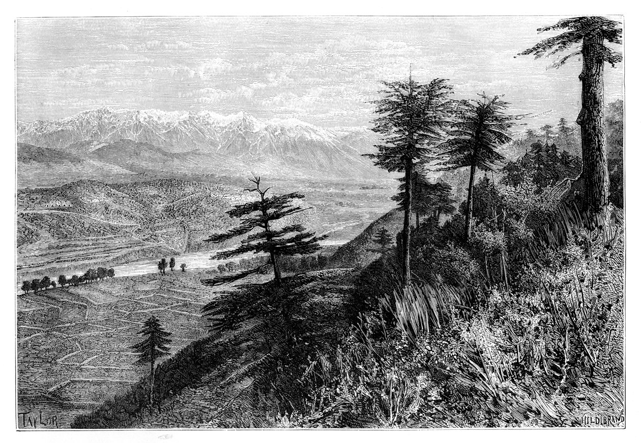 A Paiwar-hágó, 1895 alkotó: Unbekannt