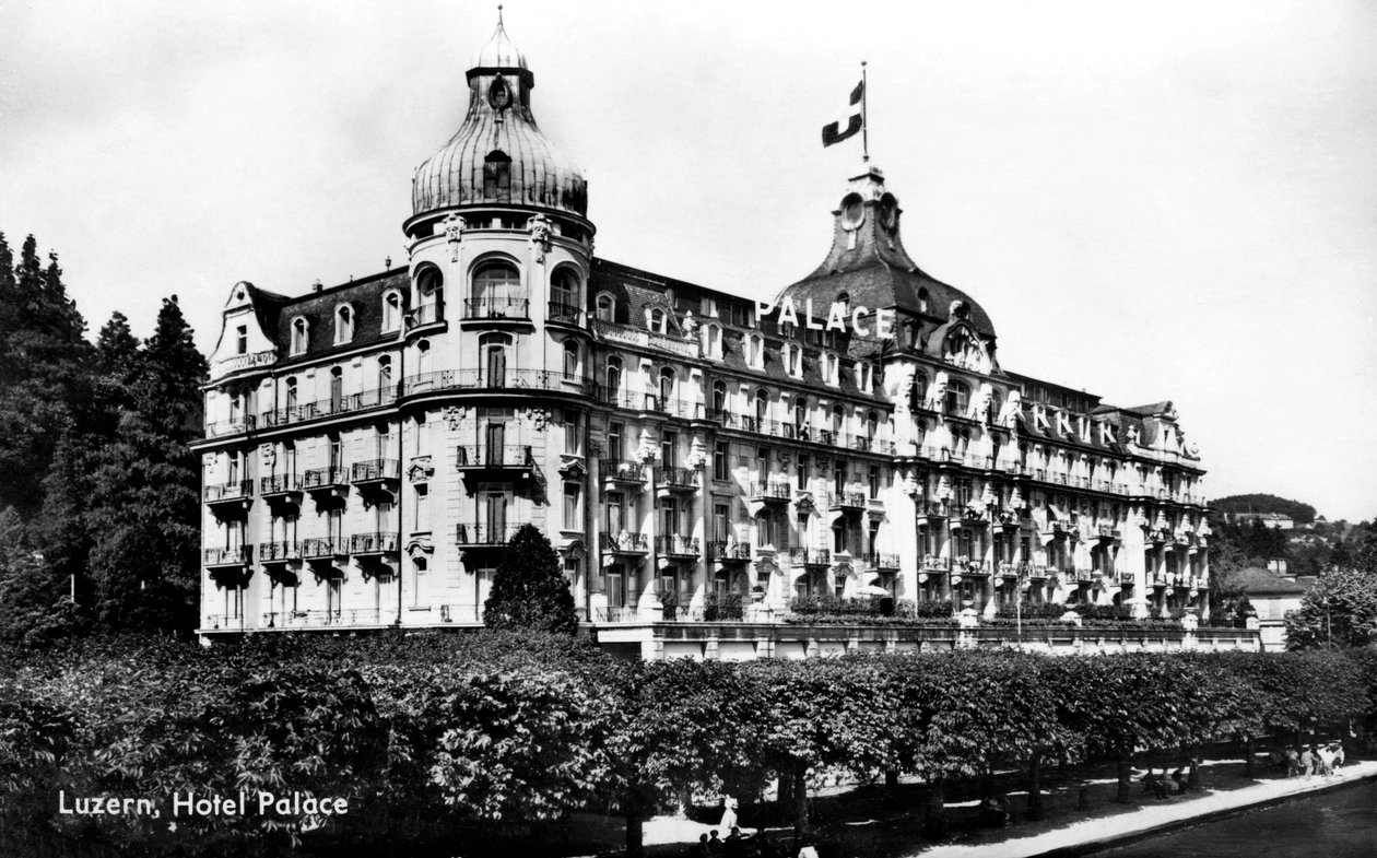 The Palace Hotel, Luzern, Svájc, XX. század eleje alkotó: Unbekannt