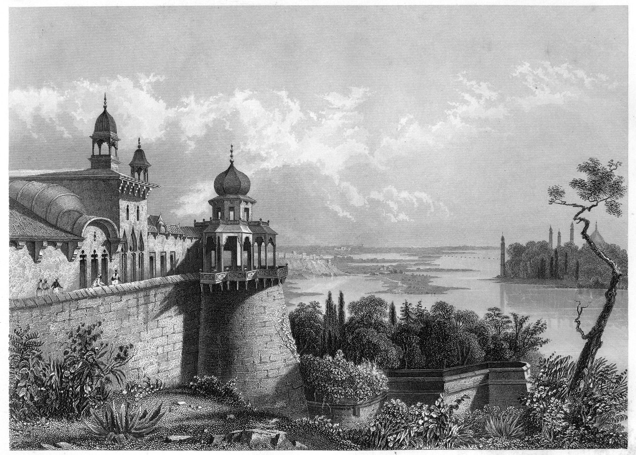 Az agrai palota, 1860 alkotó: Unbekannt