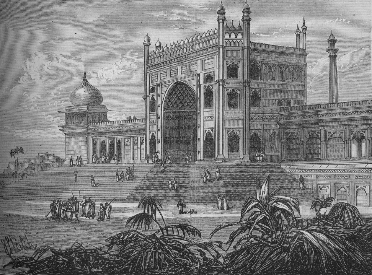Delhi palota, 1880 alkotó: Unbekannt