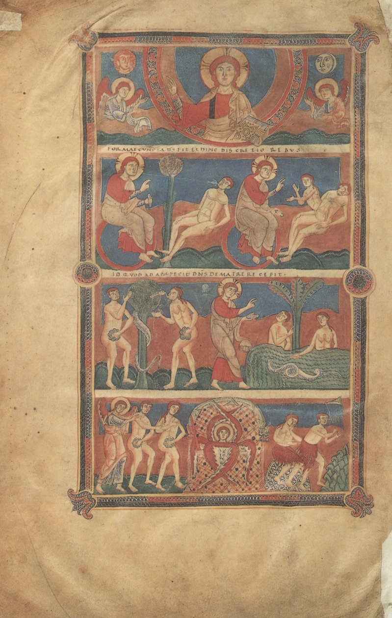 A Pantheon Biblia, 1125-1130 alkotó: Unbekannt
