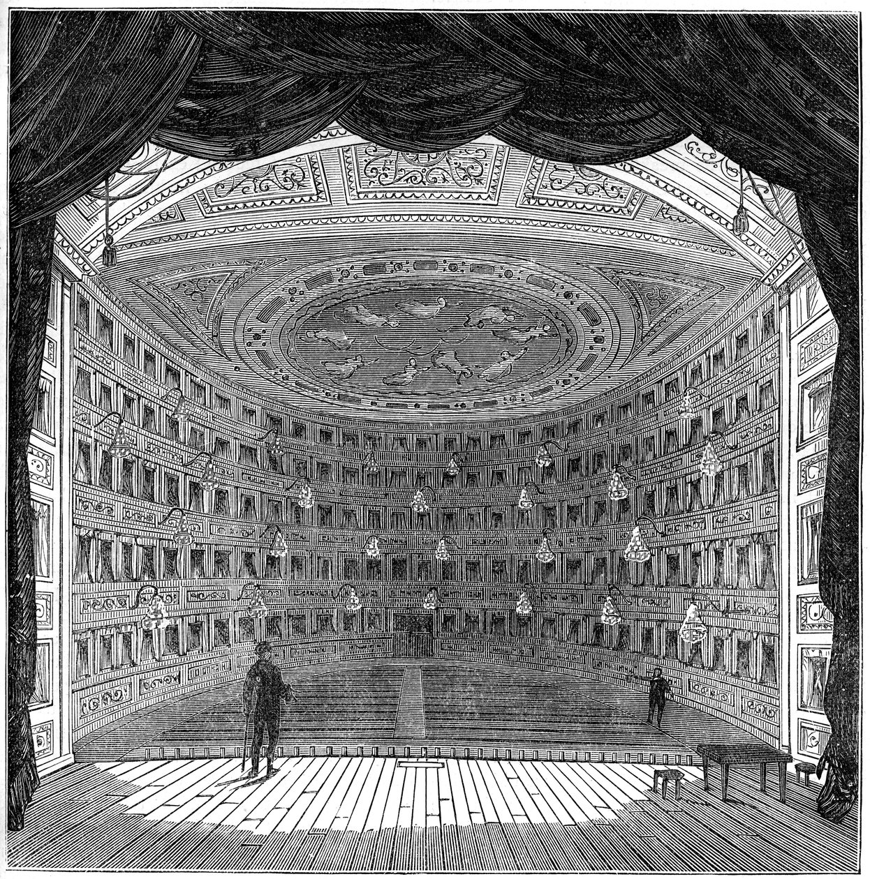 Pantheon Színház, London, 1812-1891 alkotó: Unbekannt