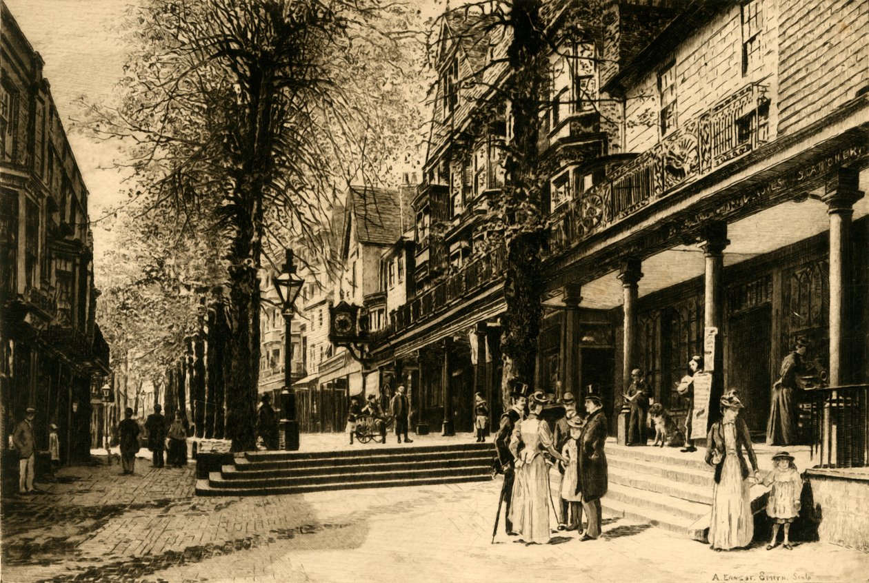 Pantiles, Tunbridge Wells, 1898. alkotó: Unbekannt