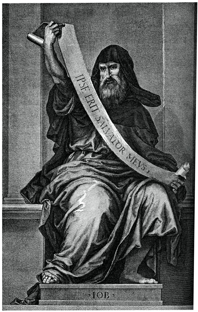 Jób pátriárka, 15. század, 1870 alkotó: Unbekannt