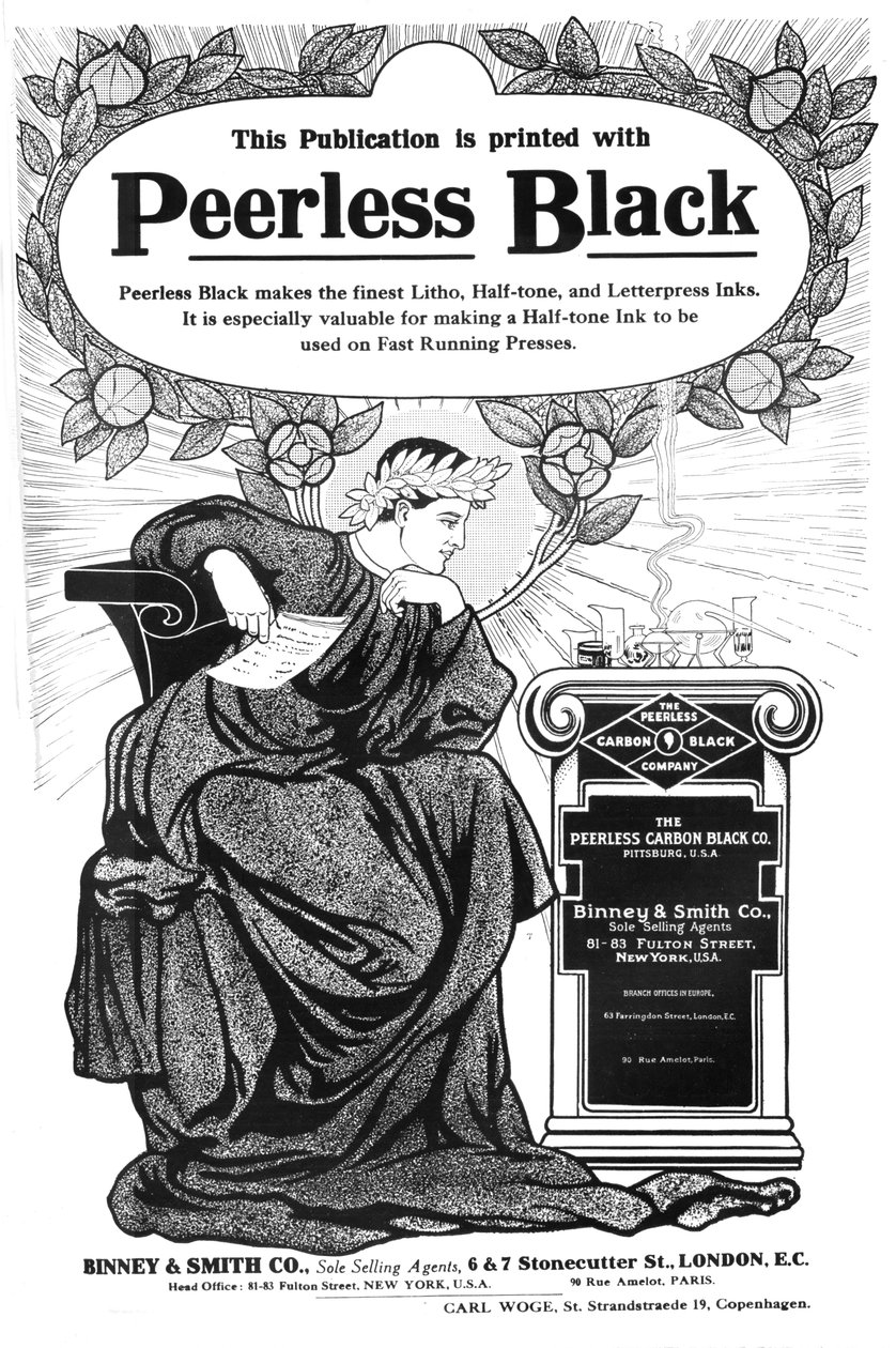 The Peerless Carbon Black Company, 1916 alkotó: Unbekannt