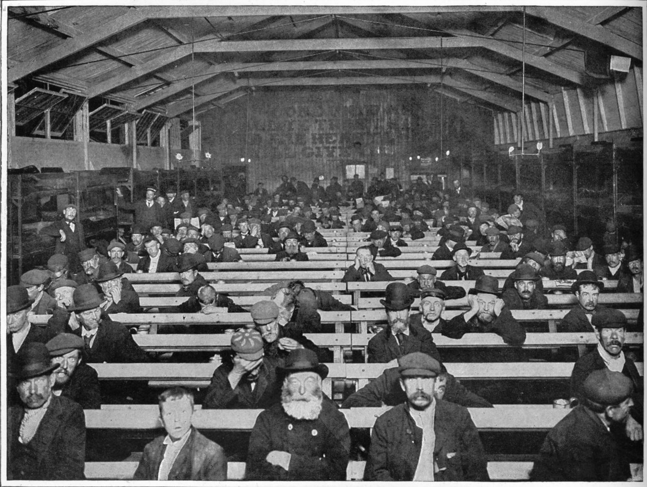 The Penny Sit-Up, Salvation Army menedékhely, Blackfriars, London, 1900 1901 alkotó: Unbekannt