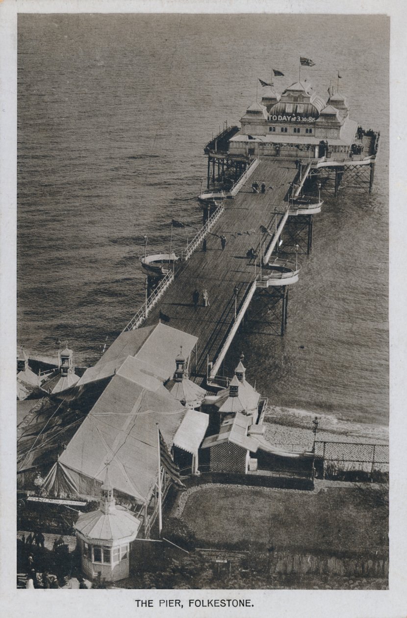 The Pier, Folkestone, 19. század vége – 20. század eleje alkotó: Unbekannt