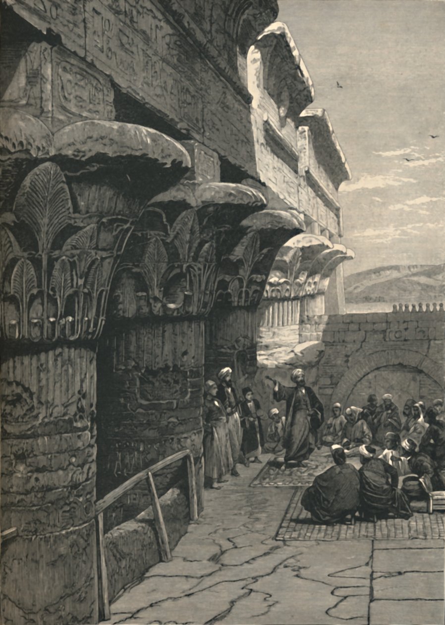 Ezneh oszlopos csarnoka, 1879, 1886 alkotó: Unbekannt
