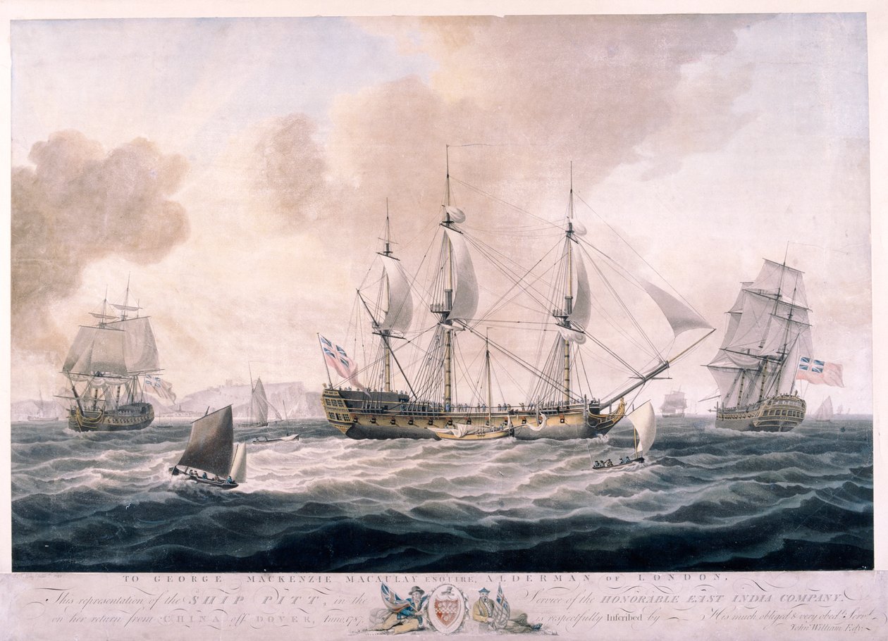 A Pitt, 1787 alkotó: Unbekannt