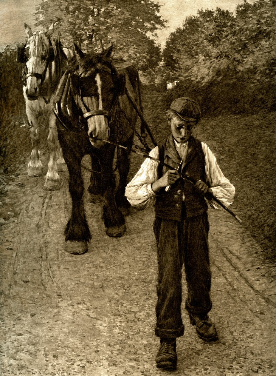Az ekefiú, 1900 alkotó: Unbekannt