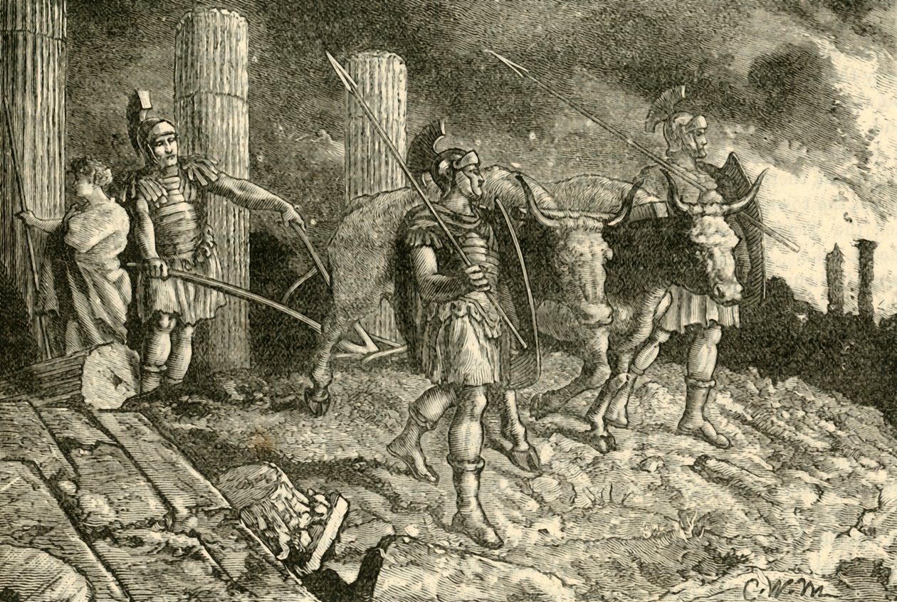 A karthágói eke, 1890. alkotó: Unbekannt