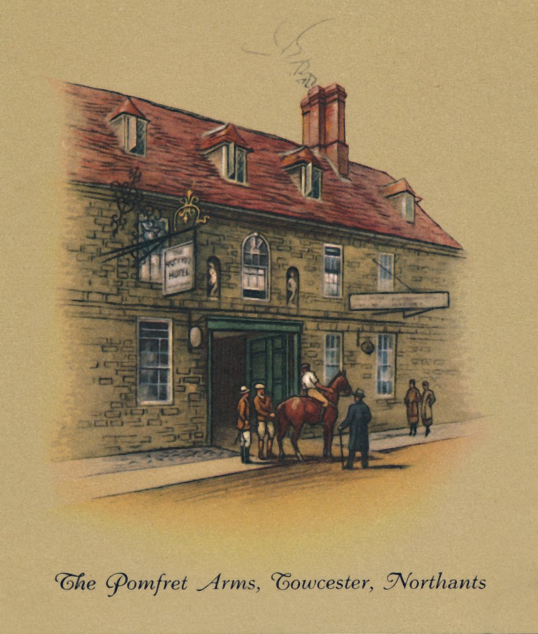The Pomfret Arms, Towcester, Northants, 1939 alkotó: Unbekannt