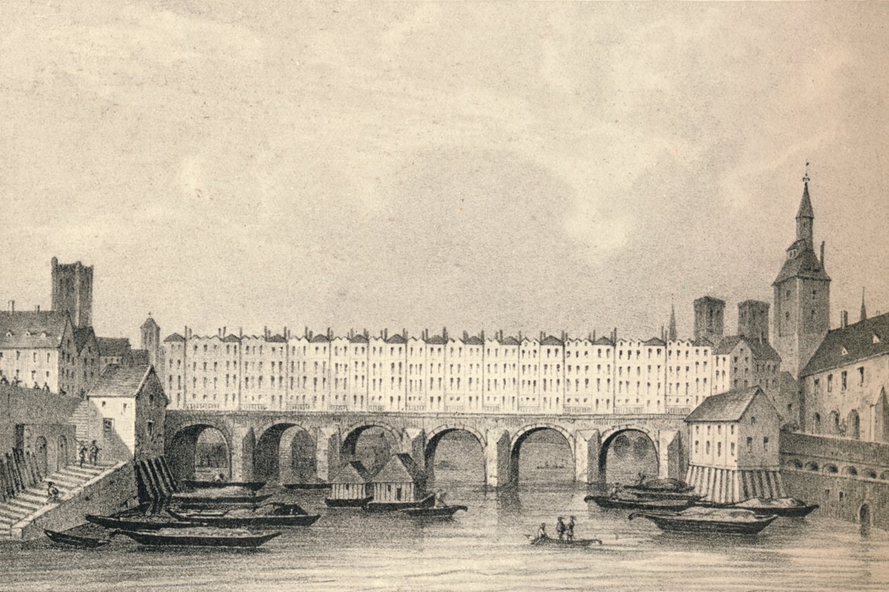 A Pont au Change, 1915 alkotó: Unbekannt