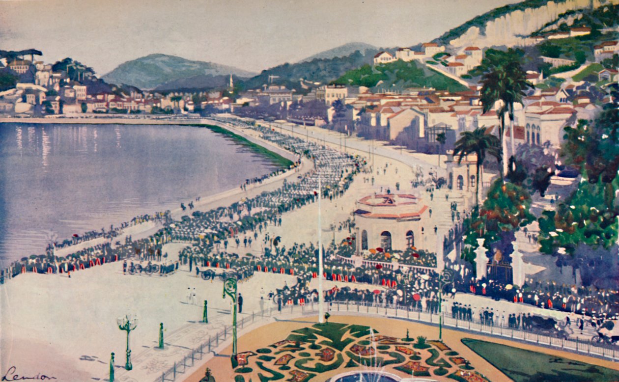 A Praia da Lapa és a Praca da Gloria, 1914 alkotó: Unbekannt