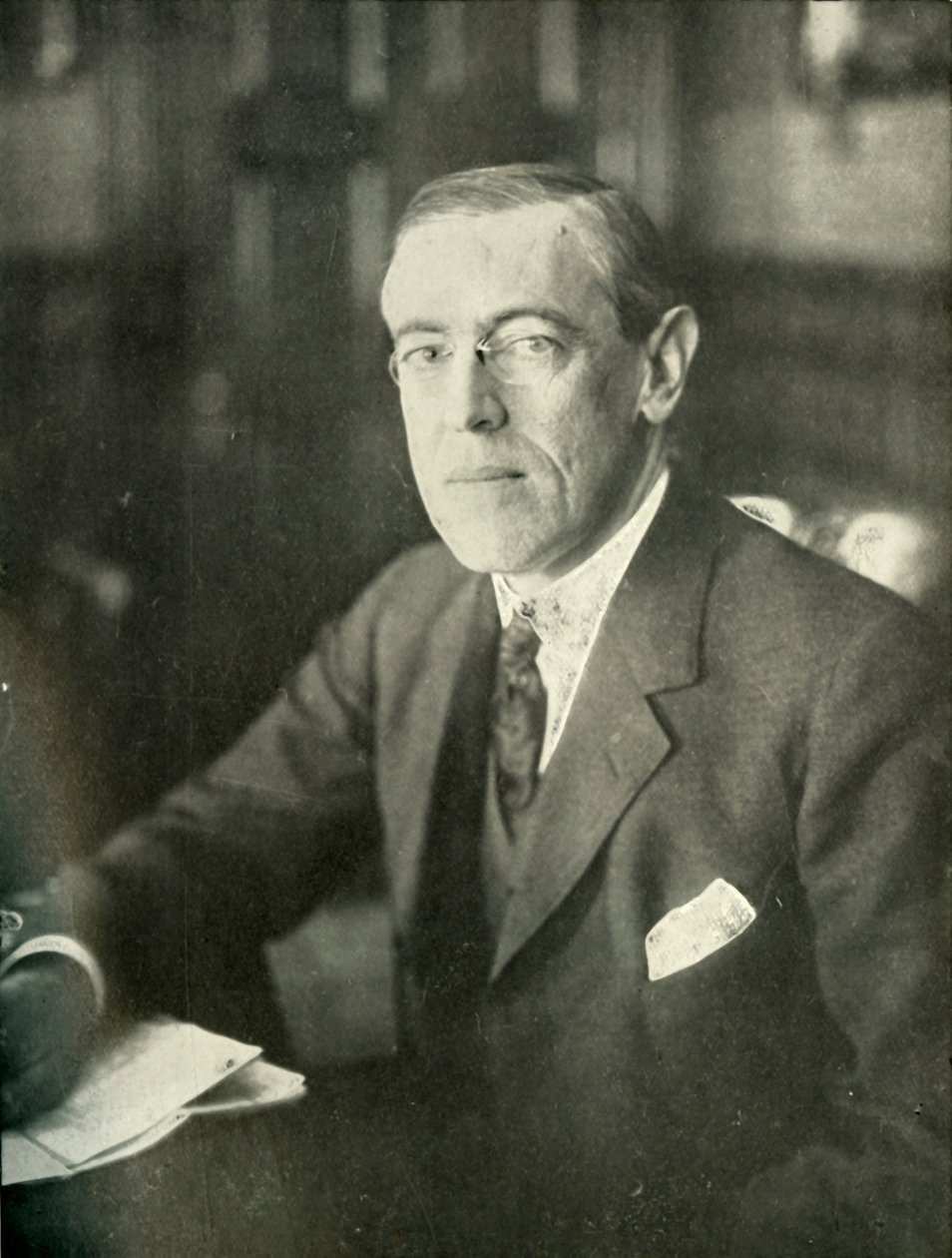 Az Amerikai Egyesült Államok elnöke, 1910-es évek, 1919. alkotó: Unbekannt