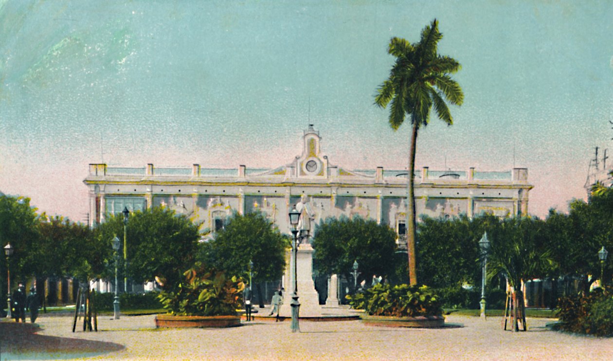 Az elnöki palota – Elnöki palota, Havanna, 1910. alkotó: Unbekannt