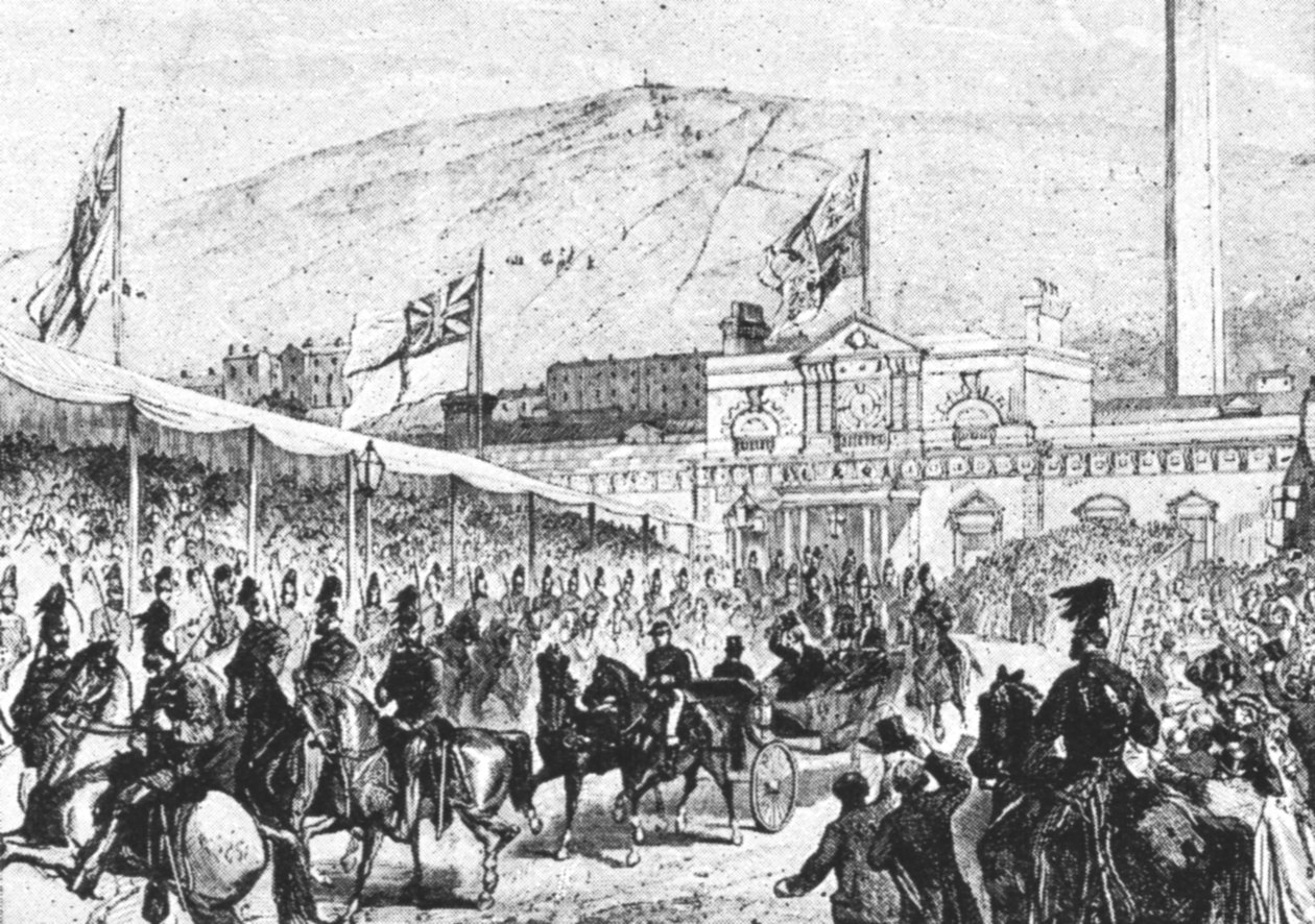 A walesi herceg első látogatása a gyarmatokon, 1860, 1901. alkotó: Unbekannt